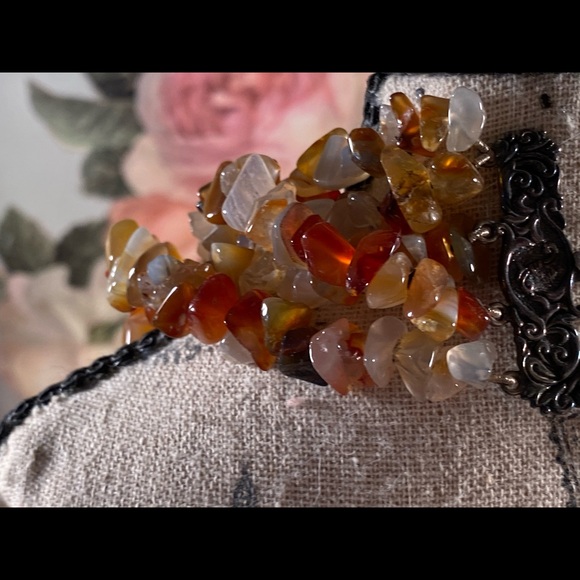 Multi Stone Choker with extender - Picture 3 of 6